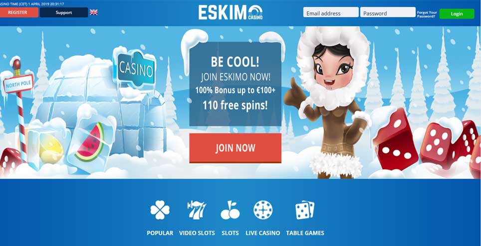 как обойти блокировку ESKIMO Casino 2022